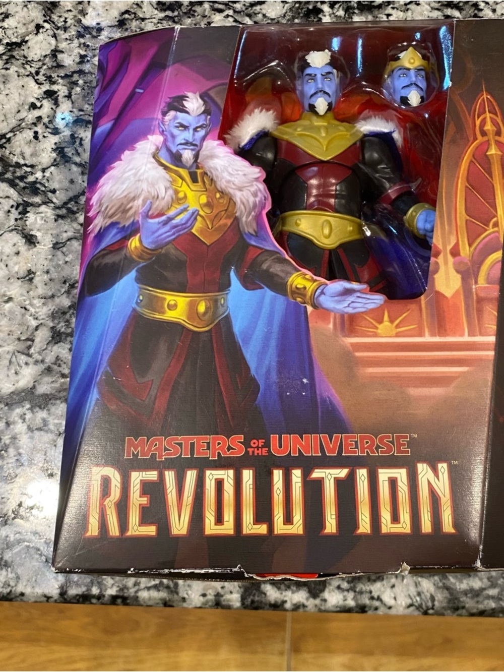 King Keldor Mortal Kombat DVD Masters of the Universe Masterverse Revolution